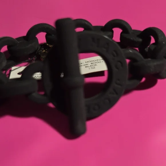 Marc Jacobs Black Gothic-Inspired Bracelet - Picture 2 of 6